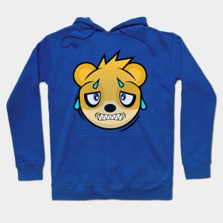 Scared Yellow Bear Cockburn Hoodie